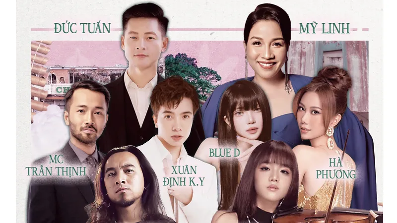 Mỹ Linh, Đức Tuấn, Xuân Định K.Y sẽ hòa giọng trong “Đà Lạt Harmony - Tình sử Nam Tây Nguyên”