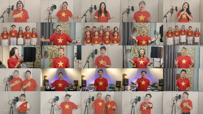 Tiêu Minh Phụng và gần 30 nghệ sĩ hòa giọng “Vết chân hằn trên lửa”