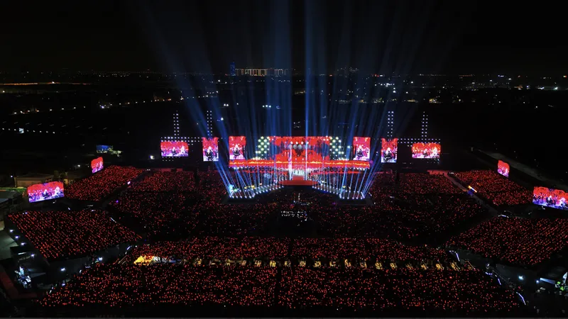 Kỷ lục gần 90.000 khán giả quy tụ tại Đại nhạc hội Y-Concert