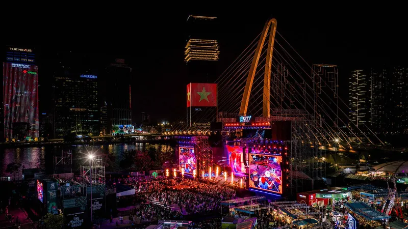 Hozo City Tết Fest định hình mô hình lễ hội đô thị 
