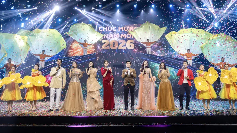 Bữa tiệc âm nhạc, thời trang đa sắc "Chào năm mới 2026"