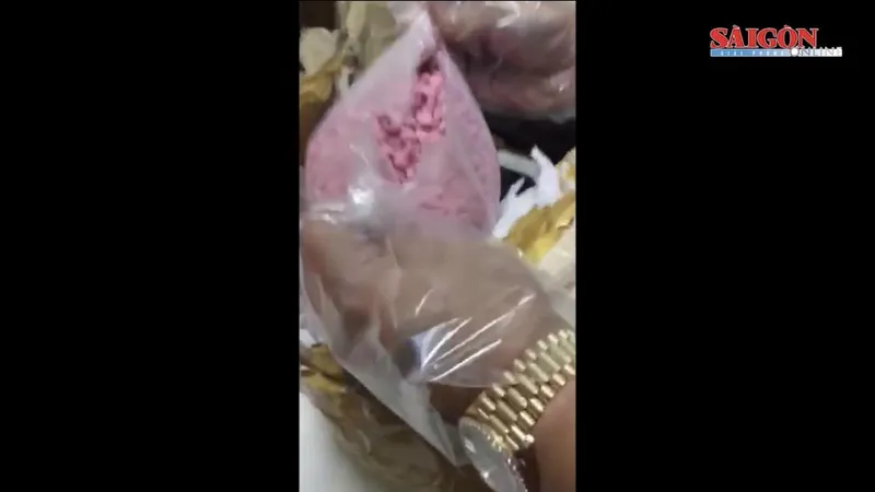Bị bắt khi đang trên đường đi giao 1,1kg ma tuý tổng hợp