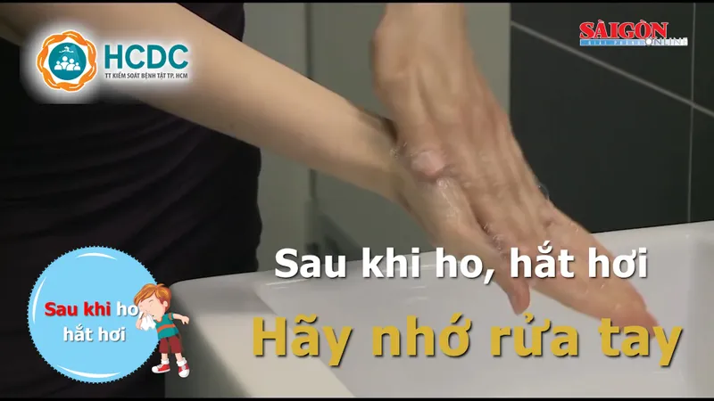 Phòng dịch Covid-19: Phải rửa tay thường xuyên