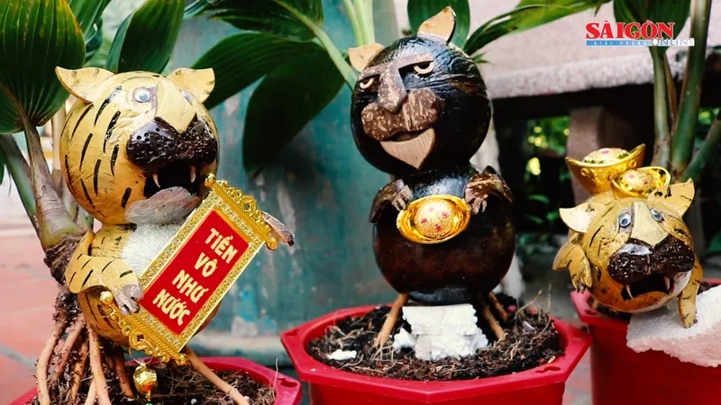 “Hổ dừa” uy nghi và thánh thiện