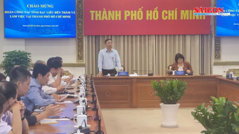 TPHCM sẵn sàng chia sẻ với Bạc Liêu về xây dựng đô thị thông minh