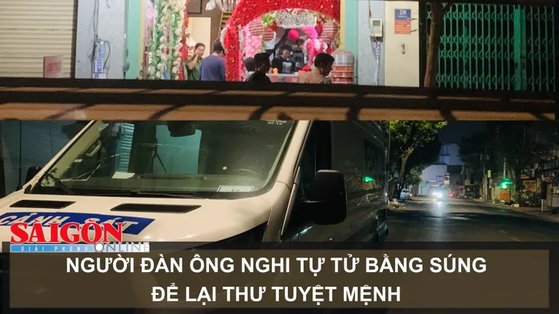 Người đàn ông nghi tự tử bằng súng để lại thư tuyệt mệnh