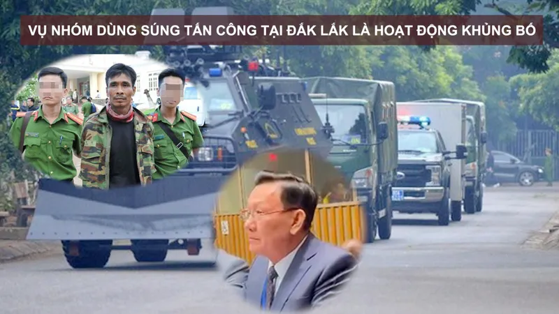 Tin nóng: Vụ nhóm dùng súng tấn công tại Đắk Lắk là hoạt động khủng bố; Triệt phá 3 vụ vận chuyển trái phép ma túy qua đường hàng không