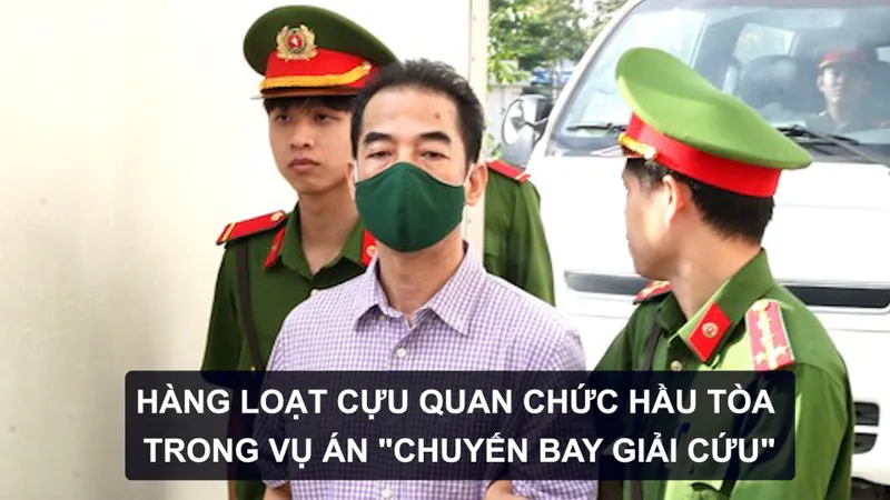 Tin nóng: Hàng loạt cựu quan chức hầu tòa trong vụ án "chuyến bay giải cứu"; Khởi tố một giảng viên đại học trộm cắp tài sản
