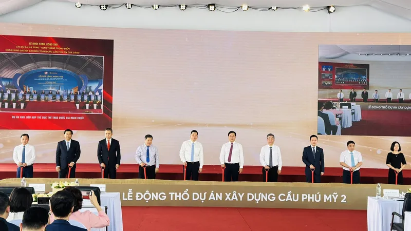 Khởi công xây dựng cầu Phú Mỹ 2 