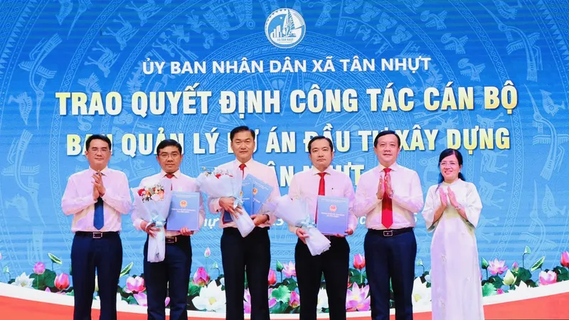 Thành lập Ban Quản lý dự án đầu tư xây dựng xã Tân Nhựt