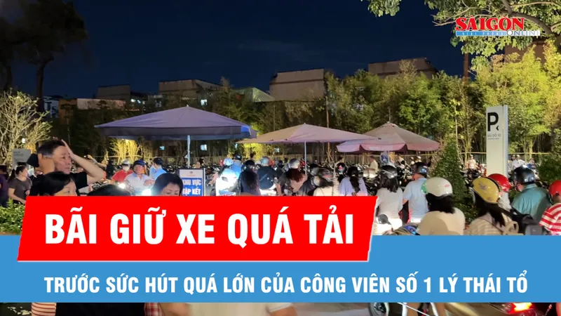 TPHCM: Công viên số 1 Lý Thái Tổ luôn đông đúc, nhộn nhịp