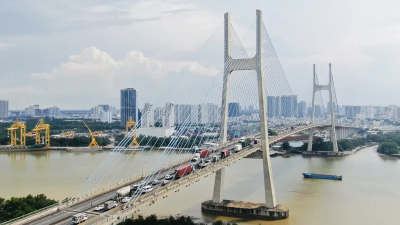 Điều chỉnh lộ trình lưu thông để sửa chữa cầu Phú Mỹ