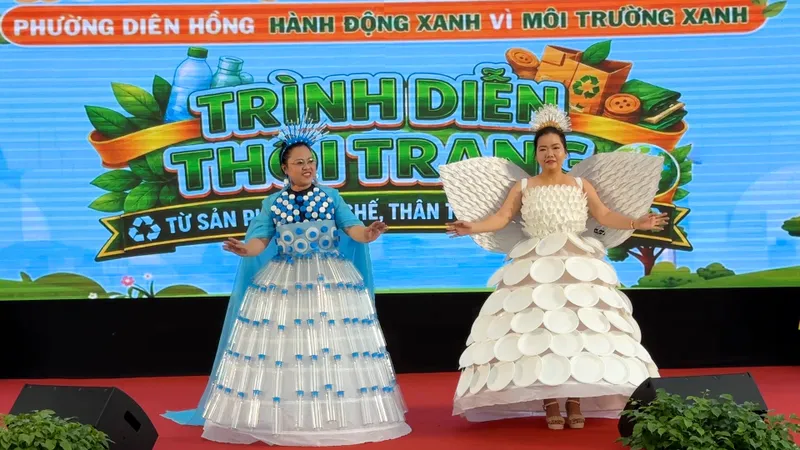 Phường Diên Hồng, Gia Định đồng loạt hành động vì môi trường xanh