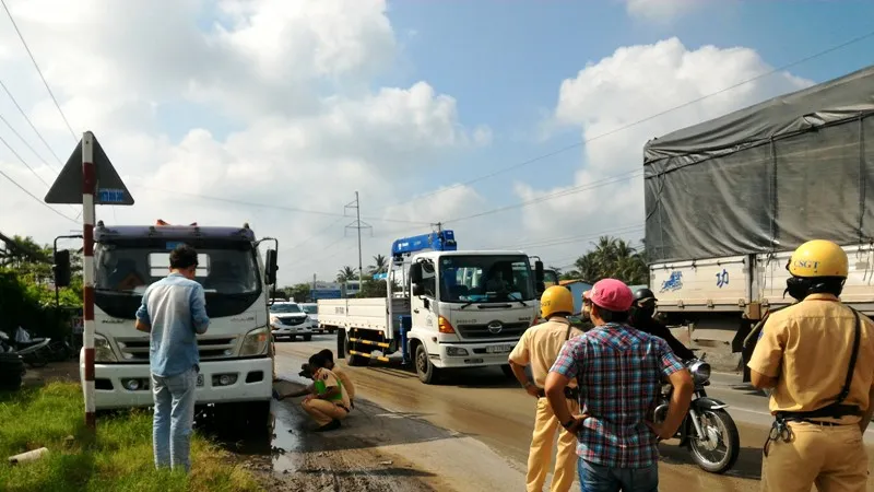 Hiện trường vụ tai nạn