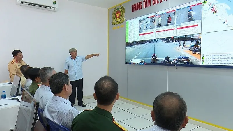 14 tỷ đồng lắp đặt camera giám sát giao thông TP Long Xuyên