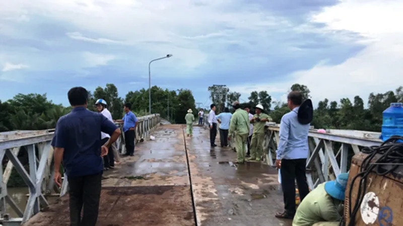 Cho phép xe hai bánh lưu thông qua cầu Tân Nghĩa ở Đồng Tháp