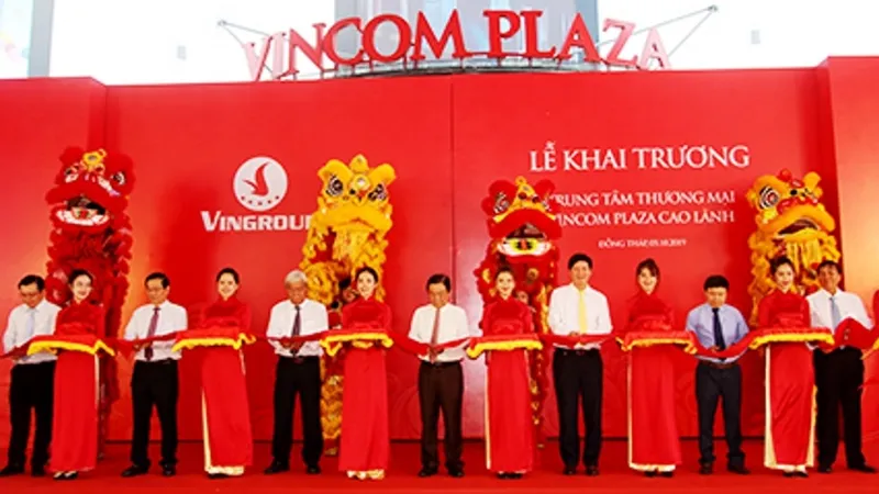 Khai trương Trung tâm thương mại hiện đại ở Đồng Tháp 