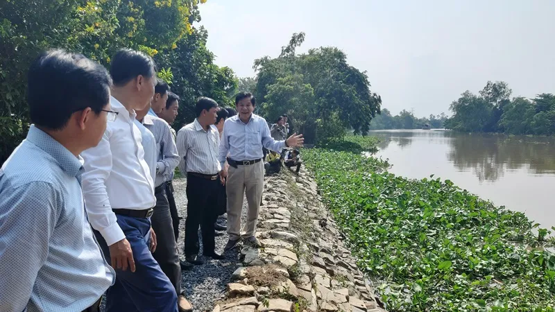 Đồng Tháp: Áp dụng biện pháp khẩn cấp di dời 178 hộ dân bị sạt lở