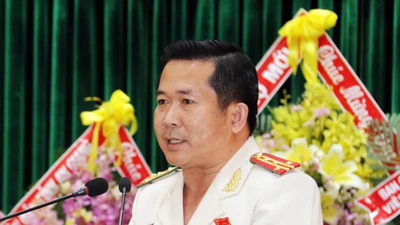 Đại tá Đinh Văn Nơi tái đắc cử Bí thư Đảng ủy Công an tỉnh An Giang 