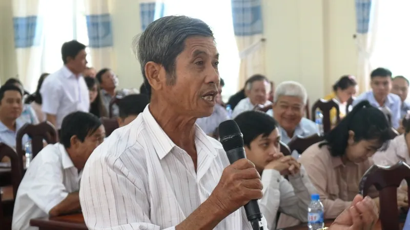 Đồng chí Trần Thanh Mẫn tiếp xúc cử tri TP Cần Thơ 