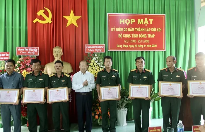 Đội K91 ở Đồng Tháp tìm kiếm, quy tập được 1.867 bộ hài cốt liệt sĩ 