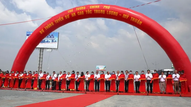 Cao tốc Trung Lương – Mỹ Thuận chính thức thông tuyến kỹ thuật