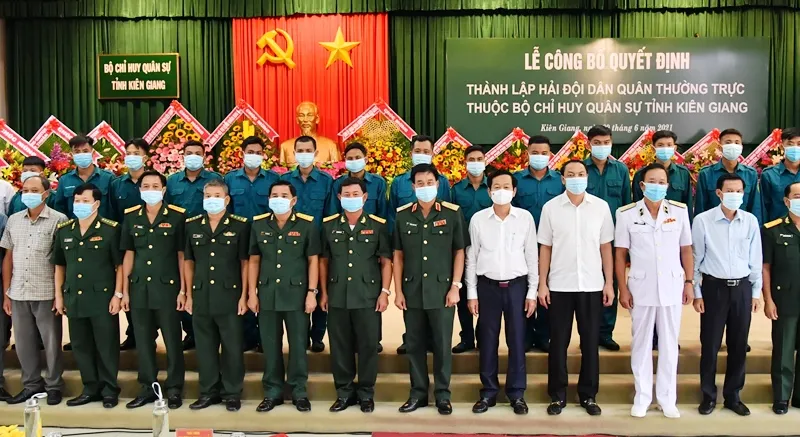 Kiên Giang thành lập Hải đội Dân quân thường trực 