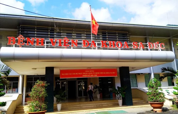 Bệnh viện Đa khoa Sa Đéc, nơi phát sinh ổ dịch Covid-19, đang được các ngành chức năng khẩn trương dập dịch 