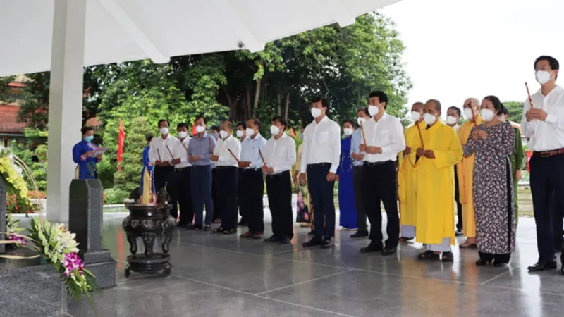 Đồng Tháp tổ chức lễ giỗ lần thứ 92 của Cụ Phó bảng Nguyễn Sinh Sắc