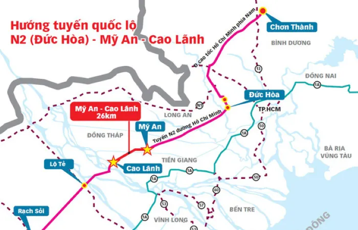 Hơn 4.770 tỷ đồng xây cao tốc Mỹ An – Cao Lãnh