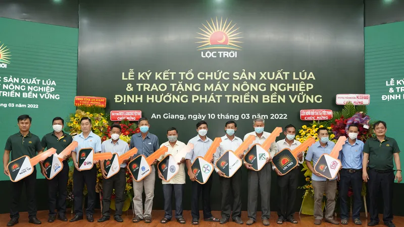 Bao tiêu 2 triệu tấn lúa cho nông dân ở An Giang