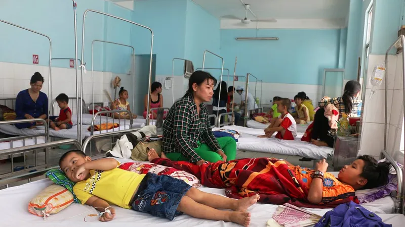 An Giang: Số ca sốt xuất huyết tăng 387% so với cùng kỳ