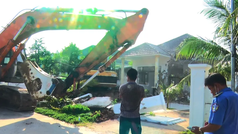Bắt 3 bị can liên quan tới 79 căn biệt thự xây dựng trái phép ở Phú Quốc