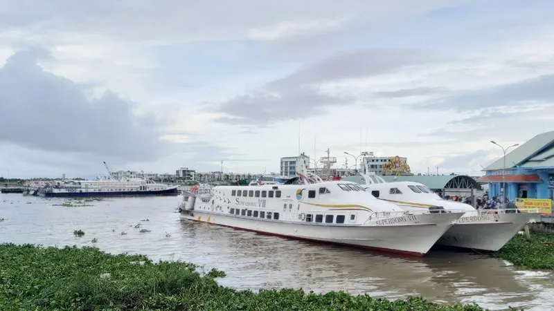 Kiên Giang: Tạm dừng chạy tàu đi các đảo
