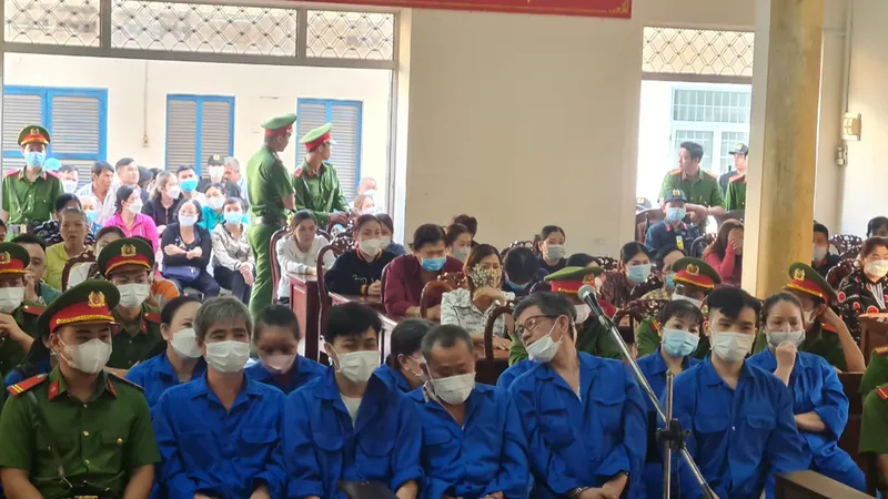 An Giang: 62 bị cáo trong đường dây đánh bạc gần 1.000 tỷ đồng hầu tòa