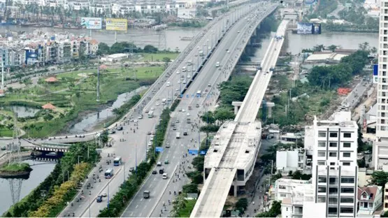 Tháng 10 lắp đường ray tuyến metro Bến Thành - Suối Tiên