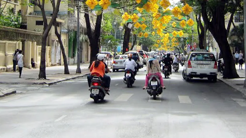 Cấm xe lưu thông khu vực trung tâm TPHCM ngày 4-11