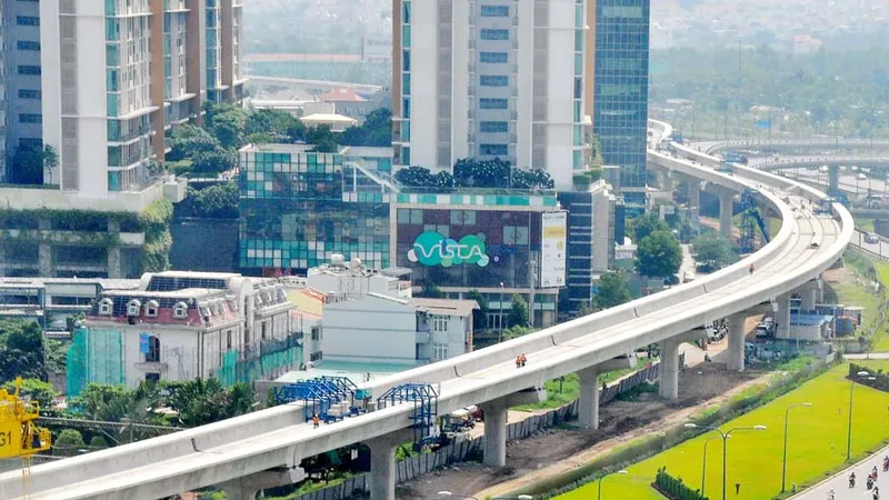 TPHCM kiến nghị Chính phủ ứng 4.788 tỷ đồng xây dựng tuyến metro Bến Thành- Suối Tiên