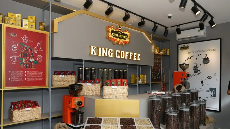 King Cofee ra mắt nhiều dòng sản phẩm