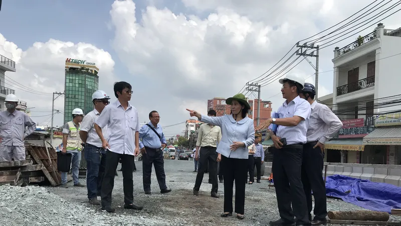 Cầu Bưng chậm tiến độ do vướng thủ tục
