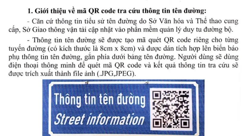 TPHCM tra cứu tiểu sử tên đường bằng điện thoại