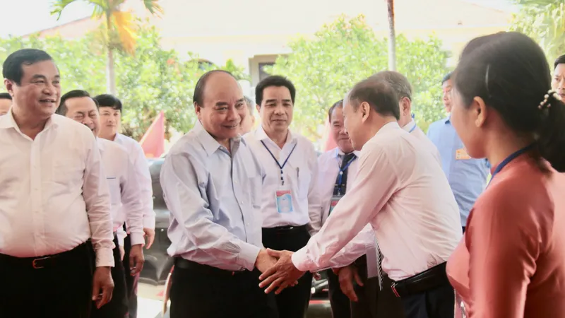 Chủ tịch nước thăm, tặng quà cán bộ lão thành cách mạng tại huyện Đại Lộc, tỉnh Quảng Nam