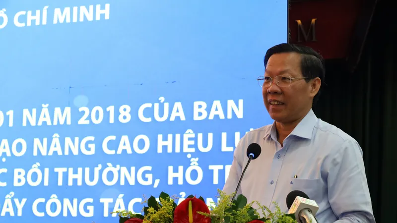 Chủ tịch UBND TPHCM Phan Văn Mãi: Công tác giải phóng mặt bằng, hỗ trợ tái định cư là nhiệm vụ trọng tâm