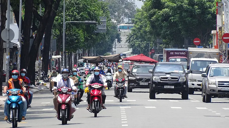 Điều tiết lưu thông khu vực trung tâm TPHCM
