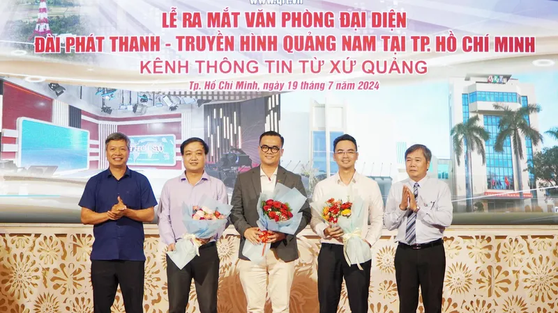 Đài Phát thanh - Truyền hình Quảng Nam ra mắt Văn phòng đại diện tại TPHCM