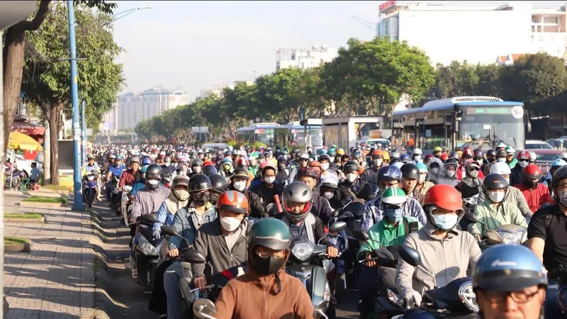Đi lại dịp tết: 6 khu vực nguy cơ ùn tắc giao thông ở TPHCM