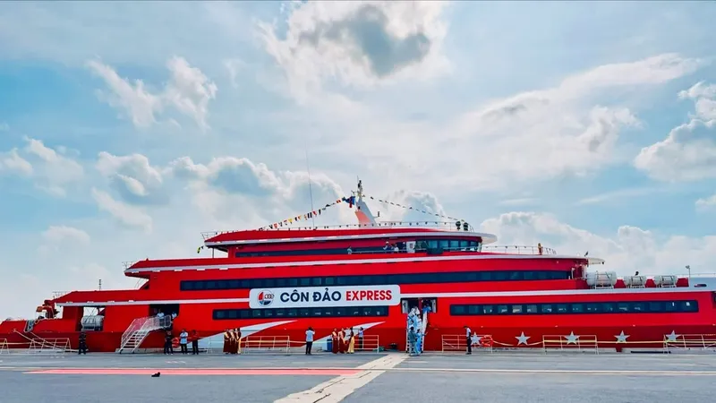 Công bố hoạt động tuyến cao tốc đường thủy từ TPHCM đi Côn Đảo