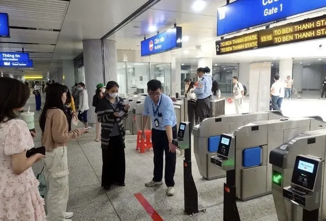 Miễn phí vé metro số 1 trong ngày Quốc khánh 2-9