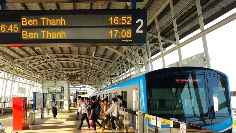 TPHCM: Người dân đi Metro miễn phí dịp Tết Dương lịch và Tết Nguyên đán 2026