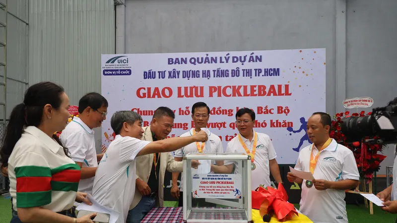 TPHCM tổ chức Giải giao lưu Pickleball gây quỹ hỗ trợ đồng bào vùng lũ 